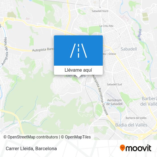 Mapa Carrer Lleida