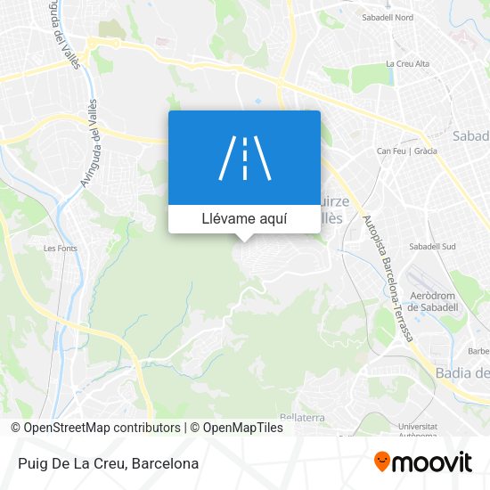 Mapa Puig De La Creu