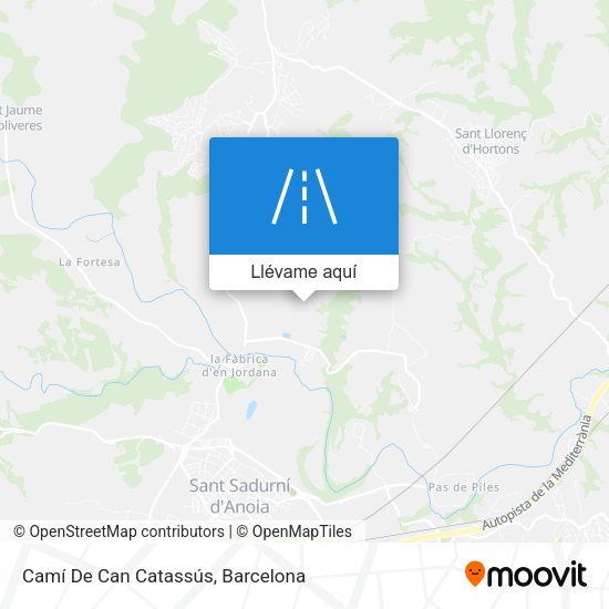 Mapa Camí De Can Catassús