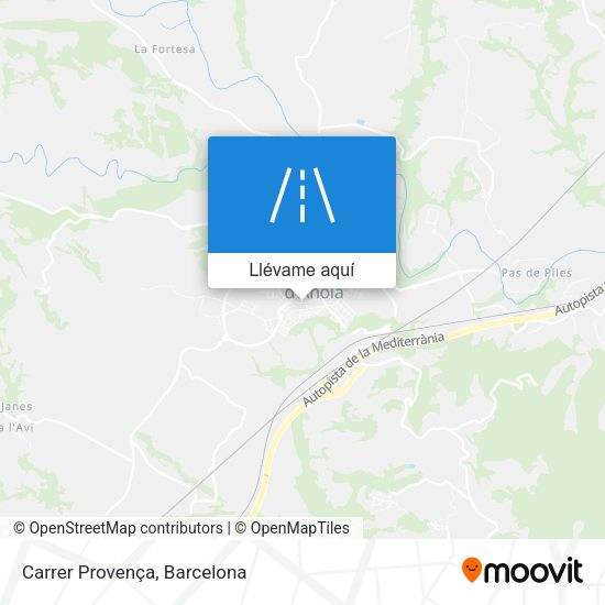 Mapa Carrer Provença