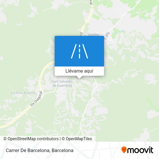 Mapa Carrer De Barcelona