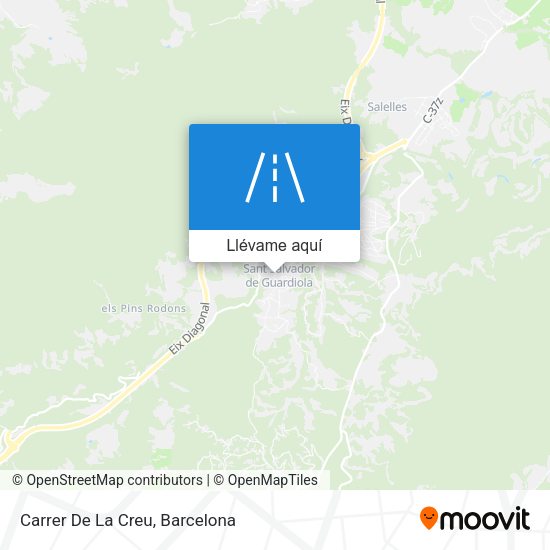 Mapa Carrer De La Creu