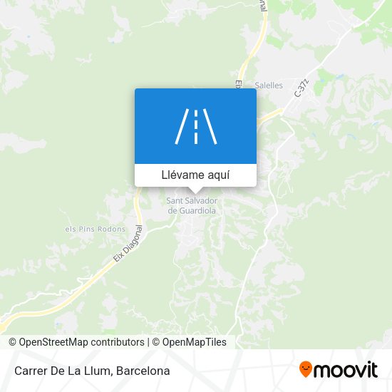 Mapa Carrer De La Llum