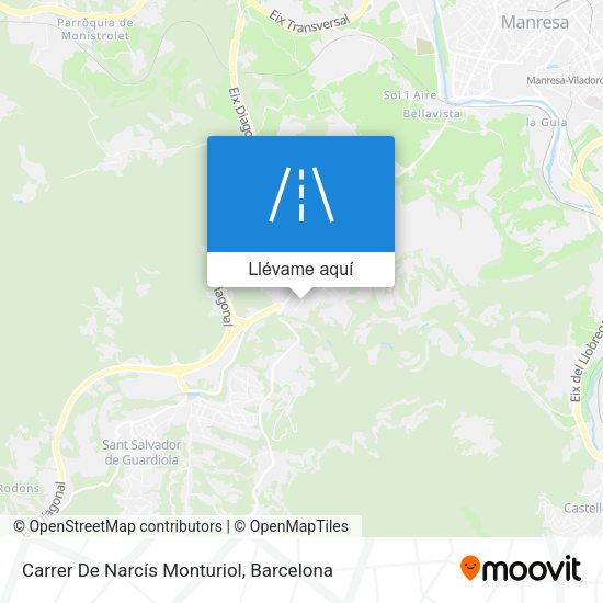 Mapa Carrer De Narcís Monturiol
