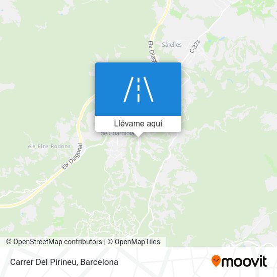 Mapa Carrer Del Pirineu