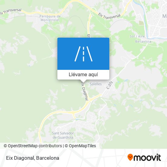 Mapa Eix Diagonal