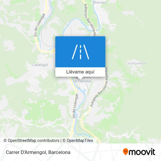 Mapa Carrer D'Armengol