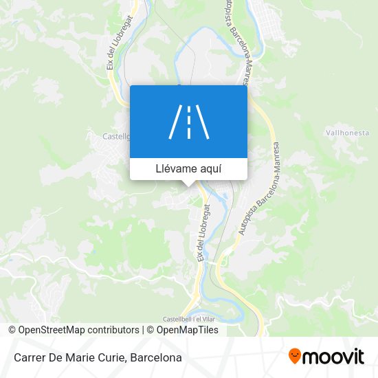 Mapa Carrer De Marie Curie