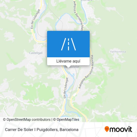 Mapa Carrer De Soler I Puigdollers