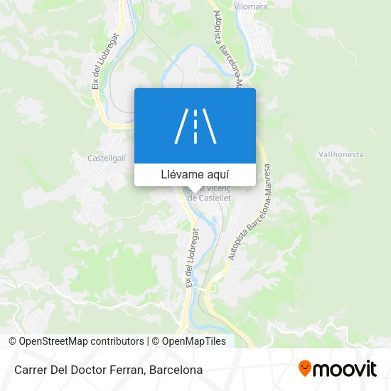 Mapa Carrer Del Doctor Ferran
