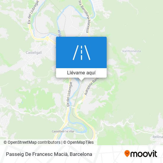 Mapa Passeig De Francesc Macià