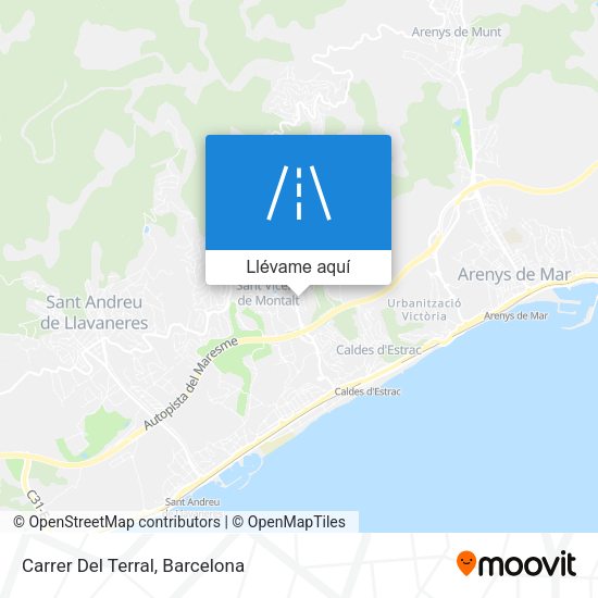 Mapa Carrer Del Terral