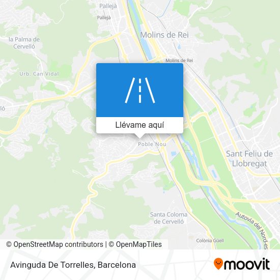 Mapa Avinguda De Torrelles