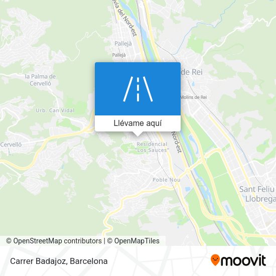 Mapa Carrer Badajoz