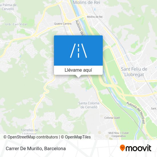Mapa Carrer De Murillo