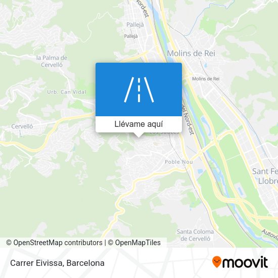Mapa Carrer Eivissa