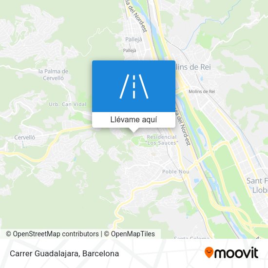 Mapa Carrer Guadalajara