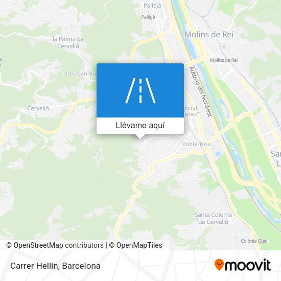 Mapa Carrer Hellín