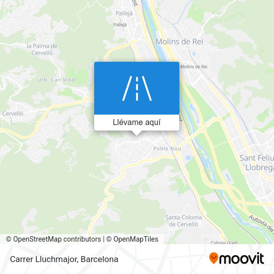 Mapa Carrer Lluchmajor