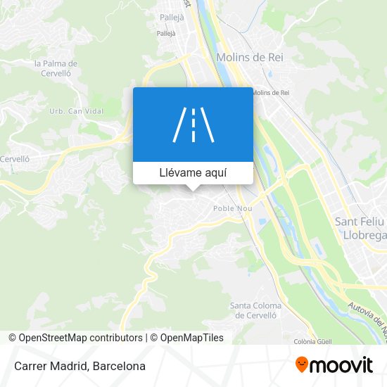 Mapa Carrer Madrid