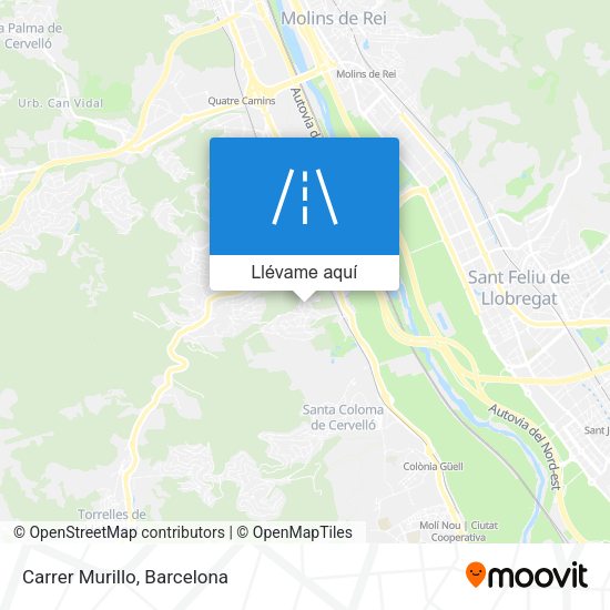 Mapa Carrer Murillo