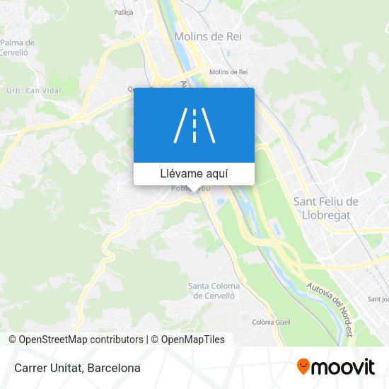 Mapa Carrer Unitat