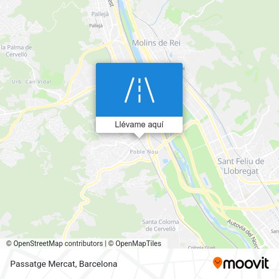Mapa Passatge Mercat
