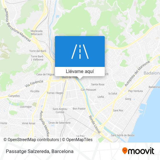 Mapa Passatge Salzereda