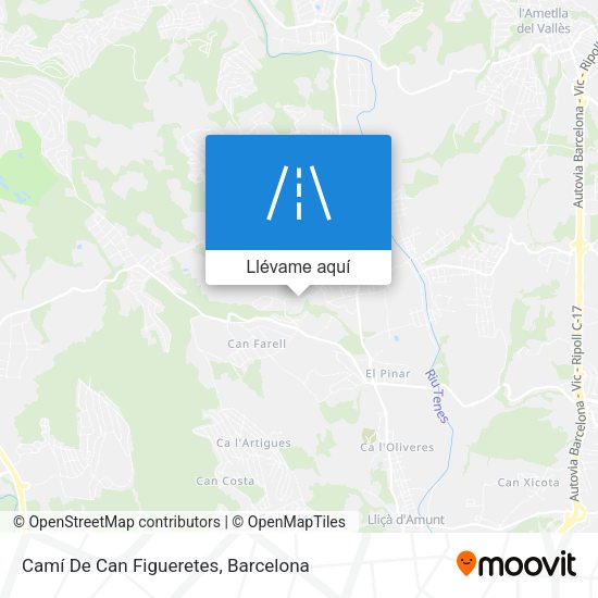 Mapa Camí De Can Figueretes
