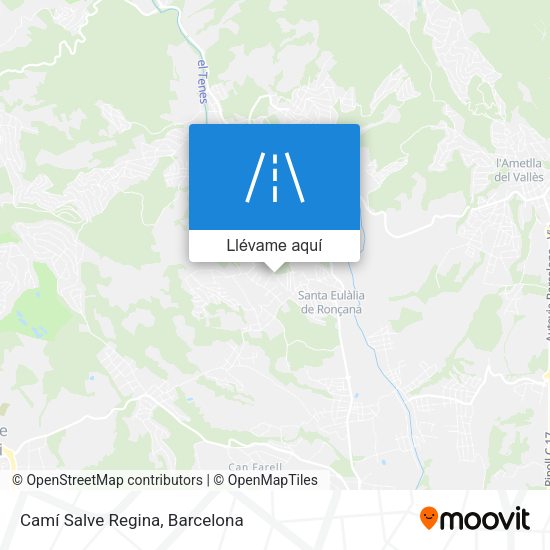 Mapa Camí Salve Regina
