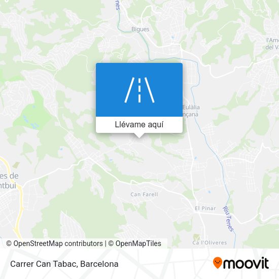Mapa Carrer Can Tabac