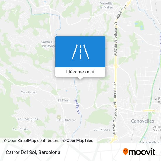 Mapa Carrer Del Sol