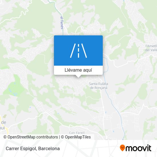 Mapa Carrer Espigol