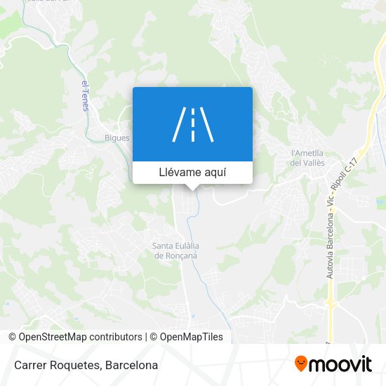 Mapa Carrer Roquetes