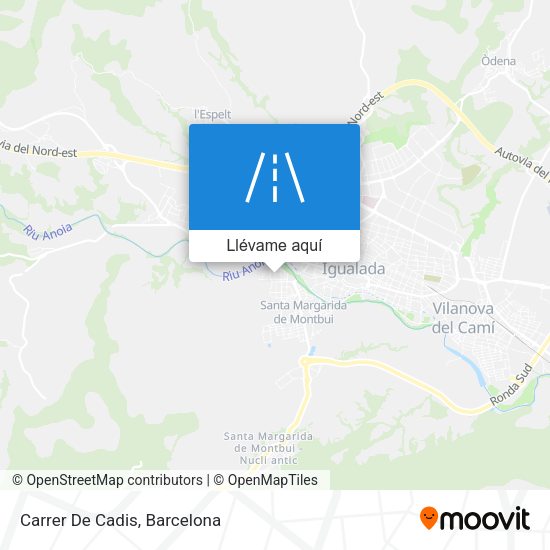 Mapa Carrer De Cadis