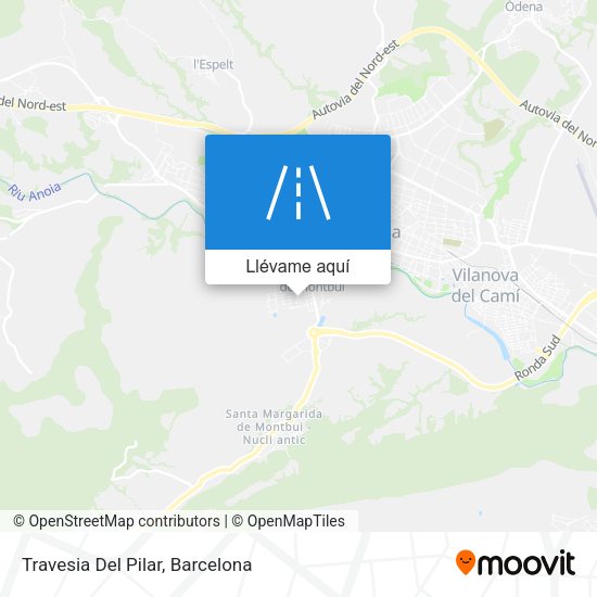 Mapa Travesia Del Pilar