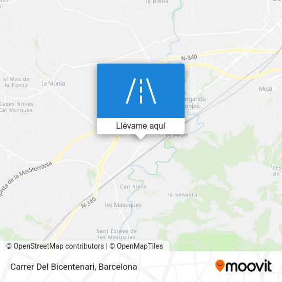 Mapa Carrer Del Bicentenari