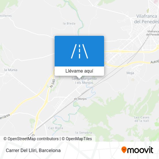 Mapa Carrer Del Lliri