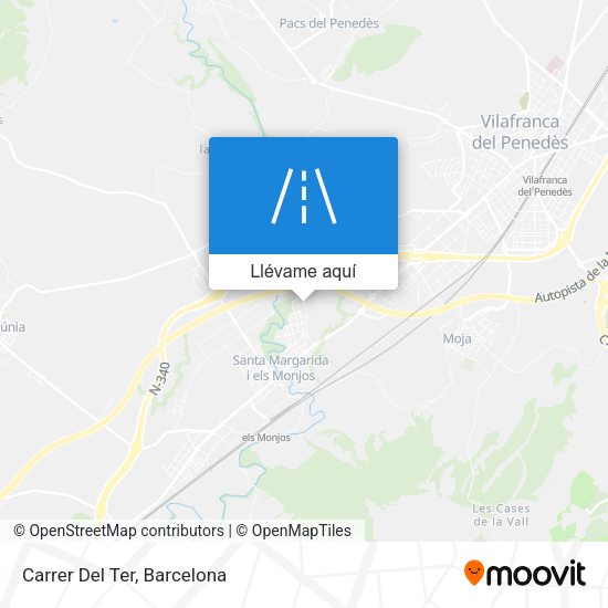 Mapa Carrer Del Ter