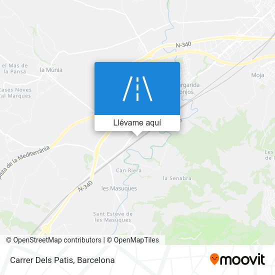 Mapa Carrer Dels Patis
