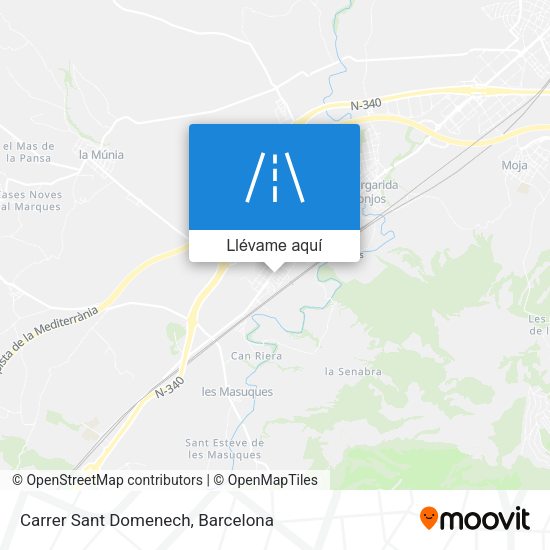 Mapa Carrer Sant Domenech
