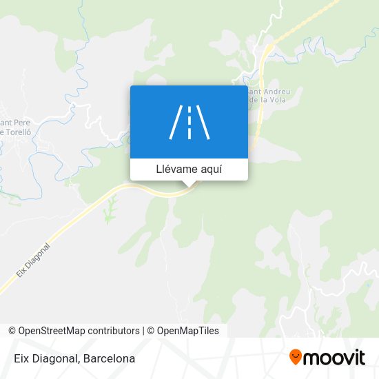 Mapa Eix Diagonal