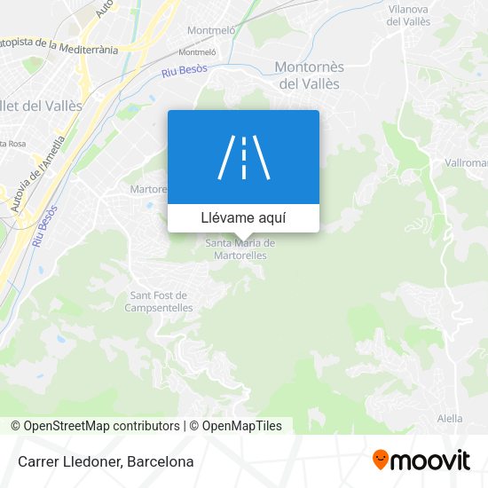 Mapa Carrer Lledoner