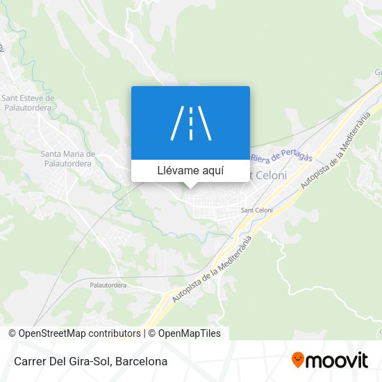 Mapa Carrer Del Gira-Sol