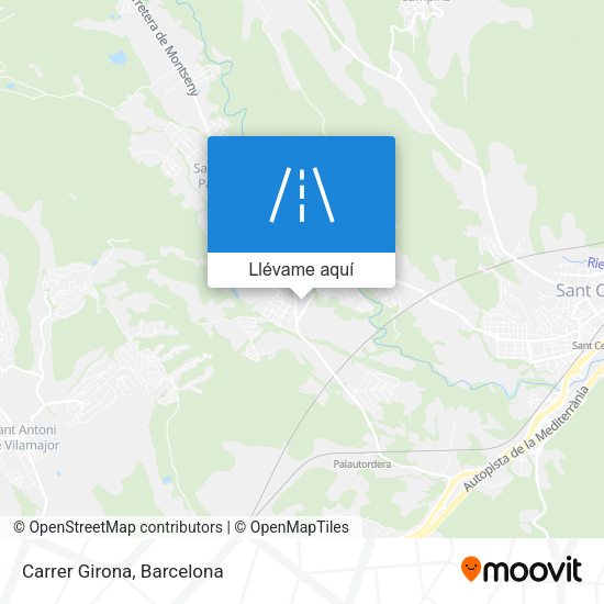 Mapa Carrer Girona