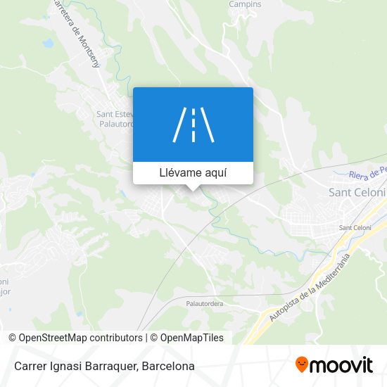 Mapa Carrer Ignasi Barraquer