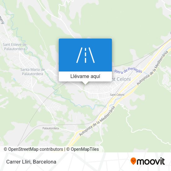 Mapa Carrer Lliri