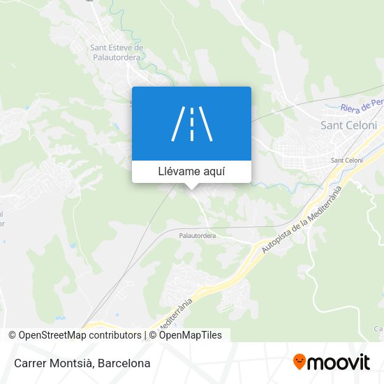Mapa Carrer Montsià