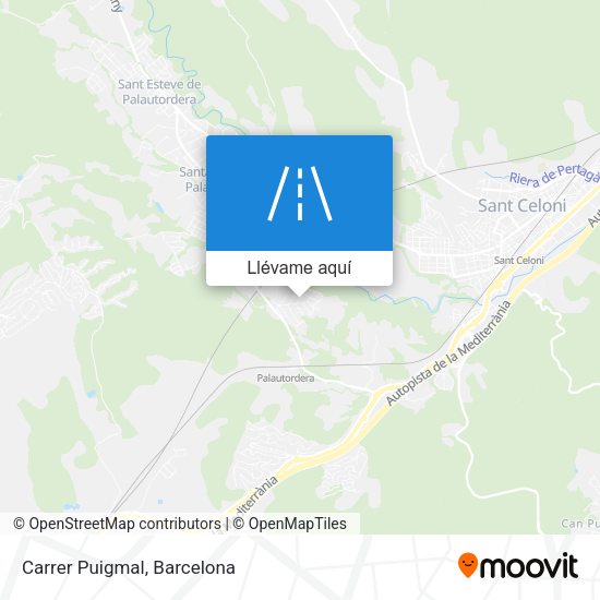Mapa Carrer Puigmal