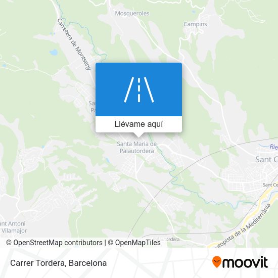 Mapa Carrer Tordera